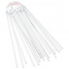 Lampki meteory, 20 szt., 50 cm, 720 ciepłych białych diod LED