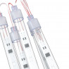 Lampki meteory, 8 szt., 50 cm, 288 niebieskich LED, wewn./zewn.