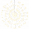 Ogrodowe lampki fajerwerkowe 2 szt. ciepłe białe, 20cm, 280 LED