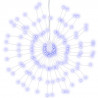 Ogrodowa lampka fajerwerkowa, niebieska, 20 cm, 140 LED