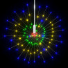 Ogrodowe lampki fajerwerkowe 2 szt., kolorowe, 20 cm, 280 LED
