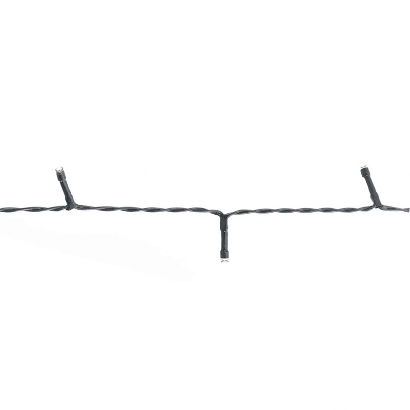 Ozdoba świąteczna w kształcie choinki, biała 84 LED, 50x150 cm