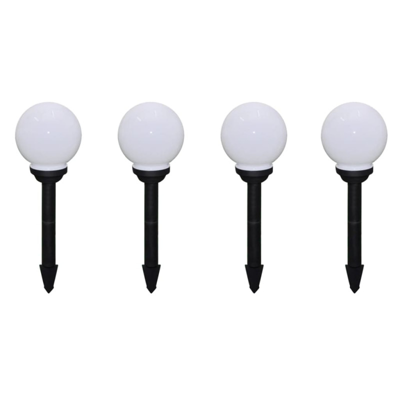 Lampy do oświetlenia ścieżki, 8 szt, LED, 15 cm, ze szpikulcami