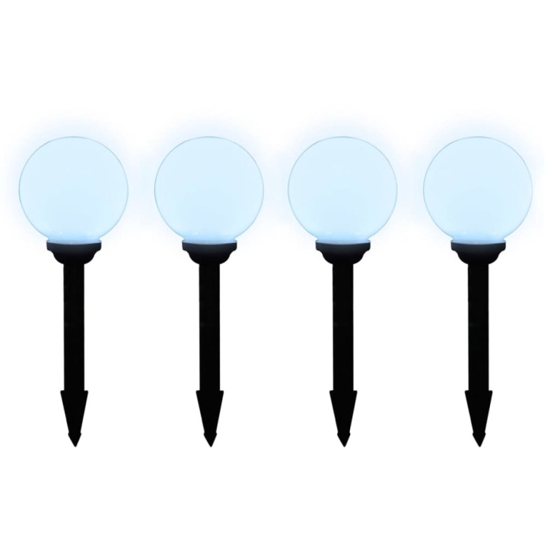 Lampy do oświetlenia ścieżki, 8 szt, LED, 15 cm, ze szpikulcami