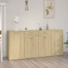 Szafka, dąb sonoma, 160x36x75 cm, materiał drewnopochodny
