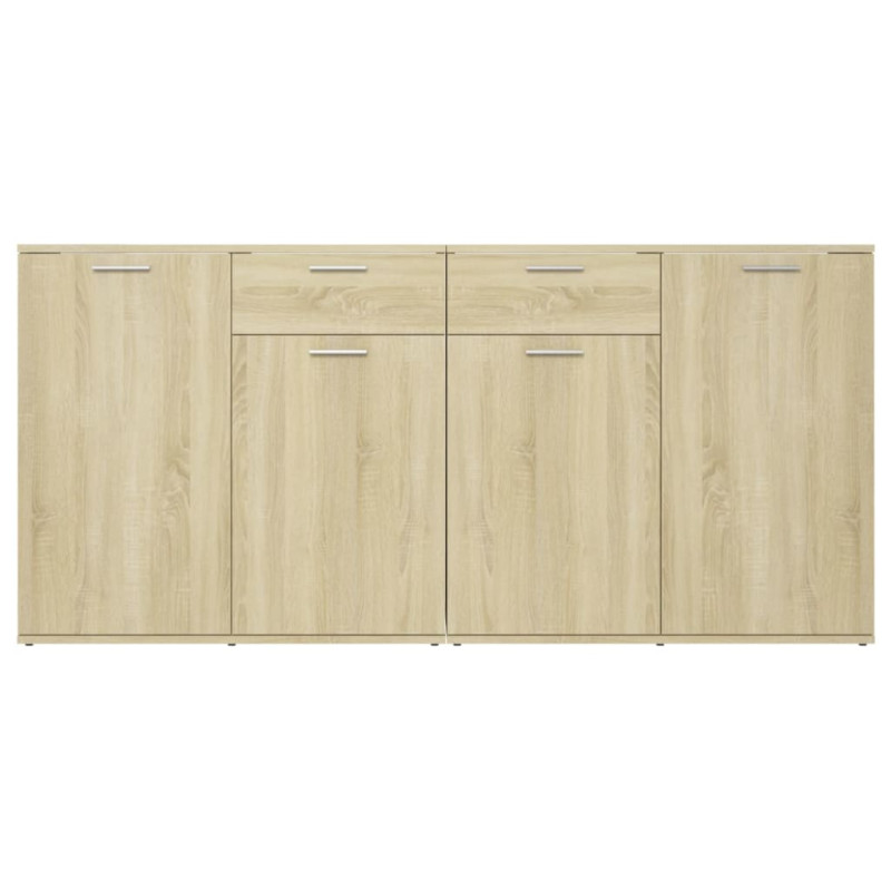 Szafka, dąb sonoma, 160x36x75 cm, materiał drewnopochodny