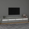 Szafka pod TV z oświetleniem LED, szarość betonu, 270x35x40 cm