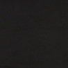 Łóżko kontynentalne z materacem, czarne, 140x200 cm, aksamit