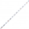 Łóżko kontynentalne z materacem, różowe, 140x200 cm, aksamit