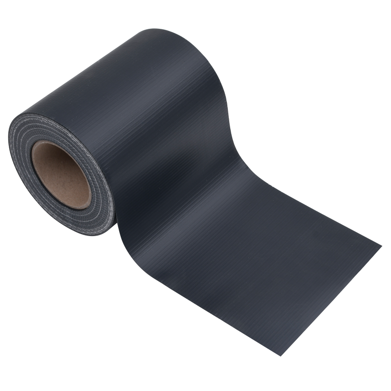 Ogrodowe Ekrany Prywatności 2 pcs Ciemnoszary 35 x 0,19 m PVC