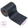 Ogrodowe Ekrany Prywatności 2 pcs Ciemnoszary 35 x 0,19 m PVC