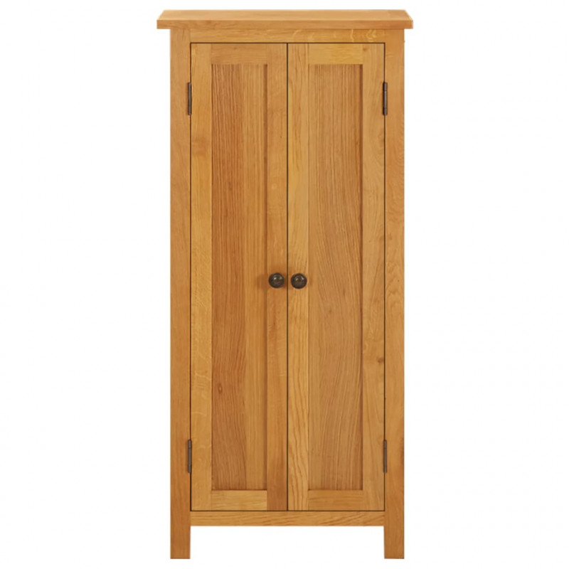 Szafka, 50x22x110 cm, lite drewno dębowe