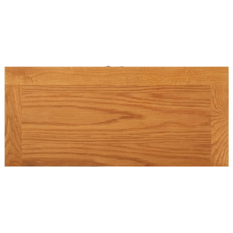 Szafka, 50x22x110 cm, lite drewno dębowe