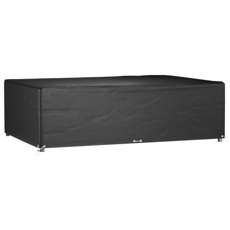 Pokrowce na meble ogrodowe, 2 szt., 12 oczek, 227x152x65 cm