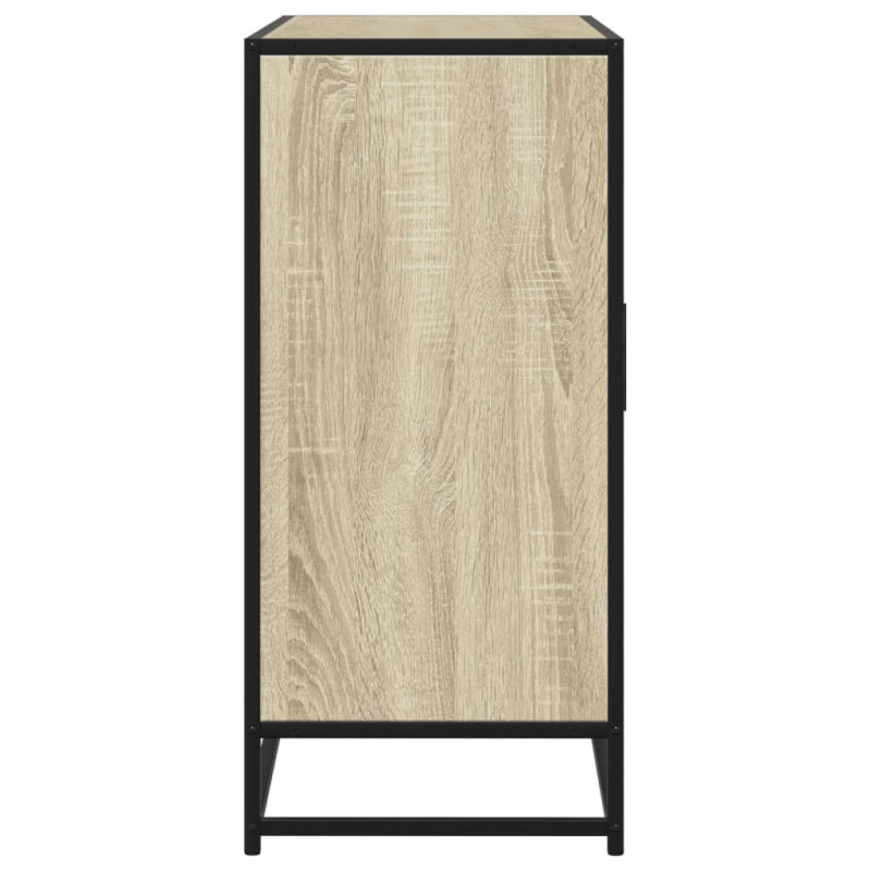 Szafka, dąb sonoma, 92x35x76 cm, materiał drewnopochodny