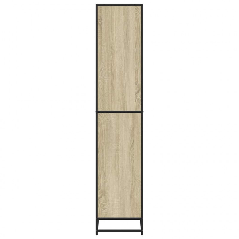 Regał, dąb sonoma, 60x35x170,5 cm, materiał drewnopochodny
