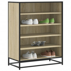 Szafka na buty, dąb sonoma, 75x38x97,5 cm
