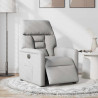 Elektryczny fotel rozkładany Cloud Grey Fabric