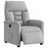 Elektryczny fotel rozkładany Cloud Grey Fabric