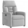 Elektryczny fotel rozkładany Cloud Grey Fabric
