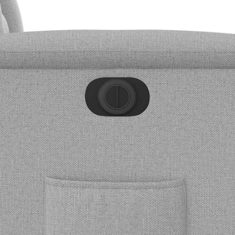 Elektryczny fotel rozkładany Cloud Grey Fabric