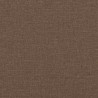 Podnoszony fotel masujący, rozkładany, brązowy, obity tkaniną