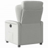 Elektryczny fotel rozkładany Cloud Grey Fabric