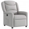Elektryczny fotel rozkładany Cloud Grey Fabric