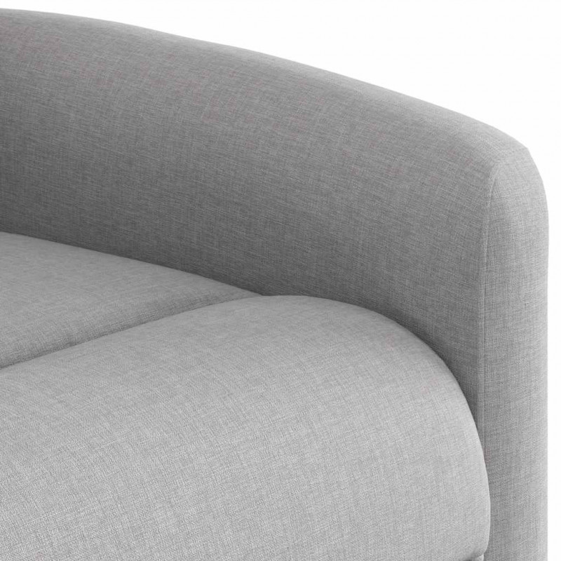 Elektryczny fotel rozkładany Cloud Grey Fabric