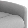 Elektryczny fotel rozkładany Cloud Grey Fabric