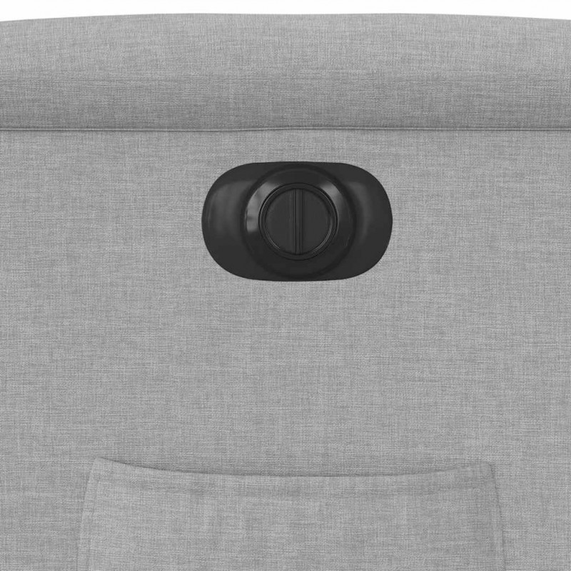 Elektryczny fotel rozkładany Cloud Grey Fabric