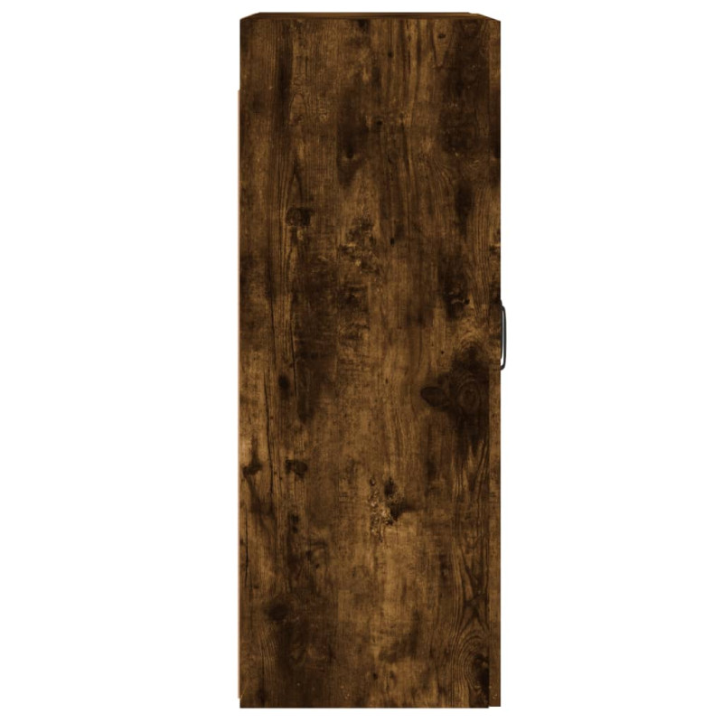 Wiszące szafki, 2 szt., przydymiony dąb materiał drewnopochodny