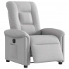 Elektryczny fotel rozkładany Cloud Grey Fabric