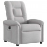 Elektryczny fotel rozkładany Cloud Grey Fabric