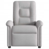 Elektryczny fotel rozkładany Cloud Grey Fabric