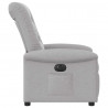 Elektryczny fotel rozkładany Cloud Grey Fabric