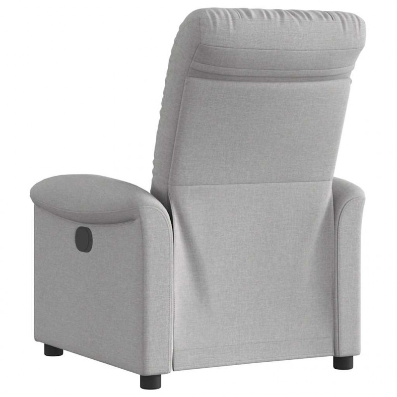 Elektryczny fotel rozkładany Cloud Grey Fabric