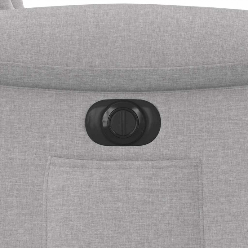 Elektryczny fotel rozkładany Cloud Grey Fabric