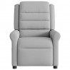 Elektryczny fotel rozkładany Cloud Grey Fabric