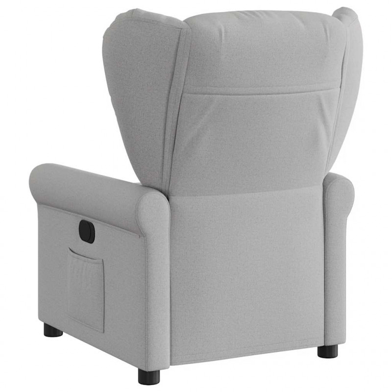 Elektryczny fotel rozkładany Cloud Grey Fabric