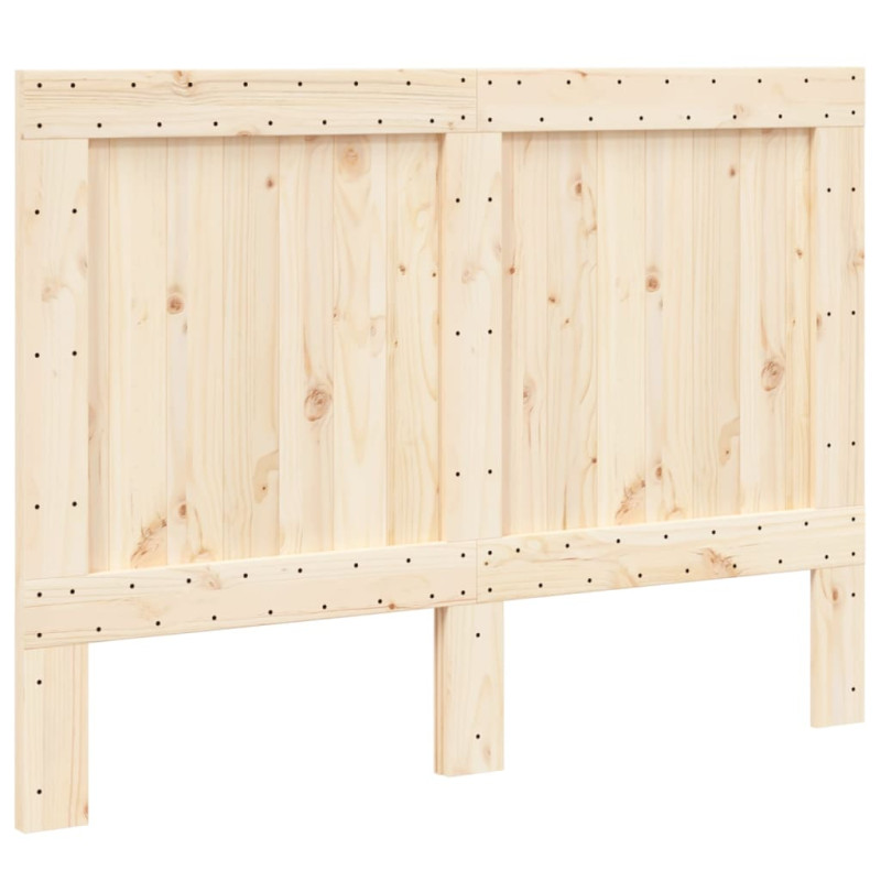 Wezgłowie łóżka, 140x104 cm, lite drewno sosnowe