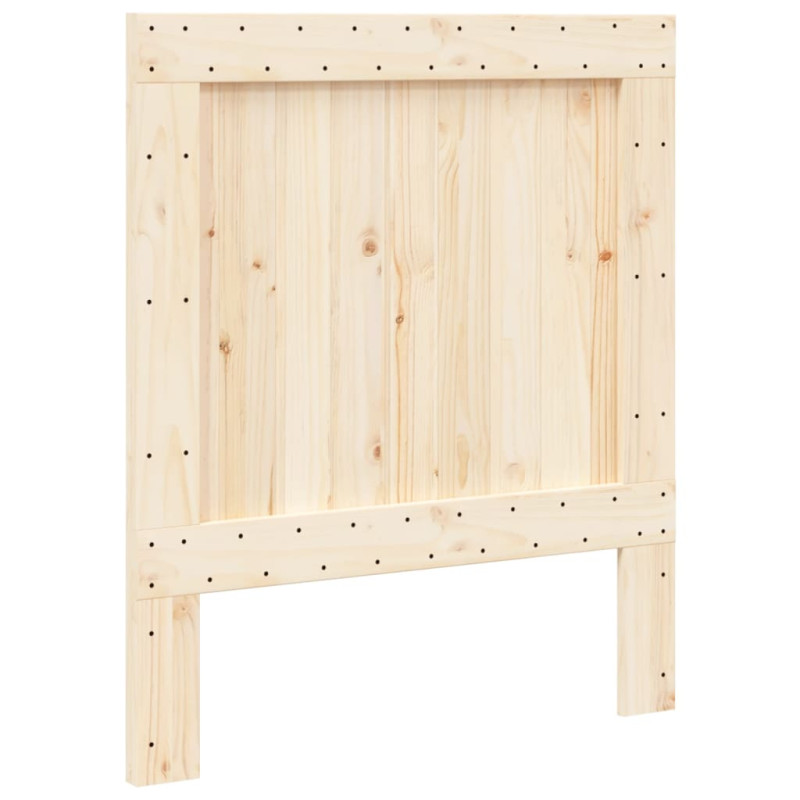 Wezgłowie łóżka, 90x104 cm, lite drewno sosnowe