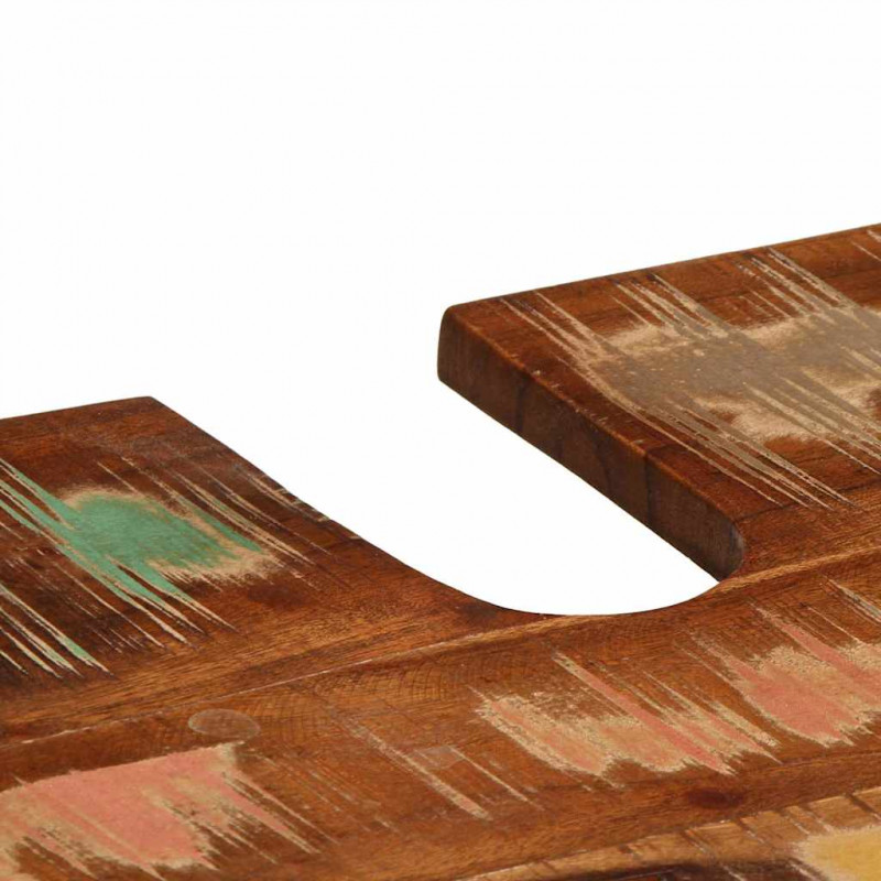 Zestaw mebli łazienkowych 3 pcs Lite Drewno Recyklingowe
