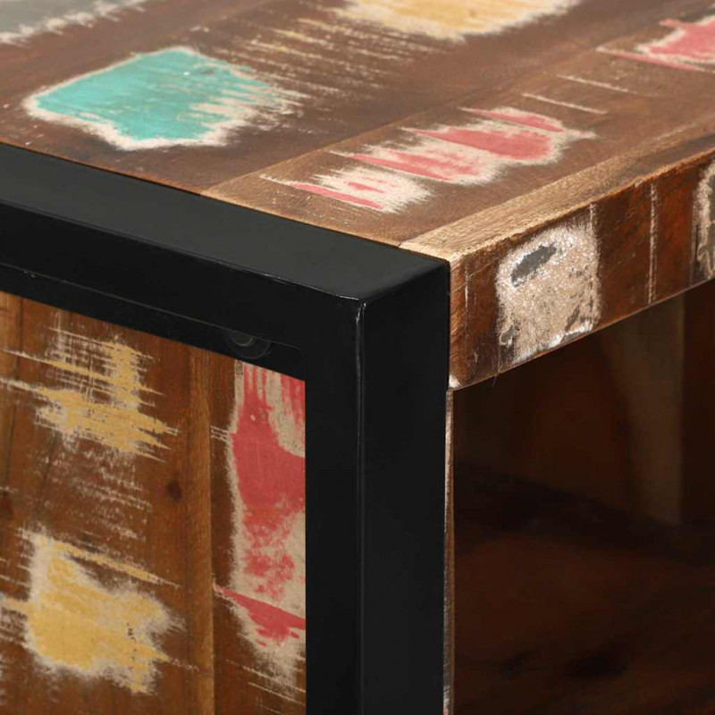 Zestaw mebli łazienkowych 3 pcs Lite Drewno Recyklingowe