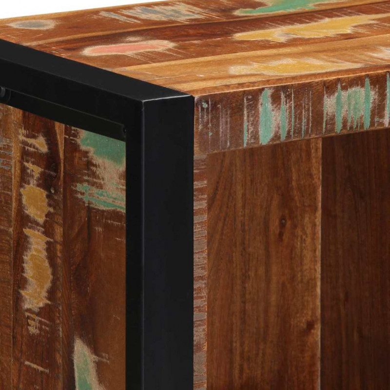 Zestaw mebli łazienkowych 4 pcs Lite Drewno Recyklingowe