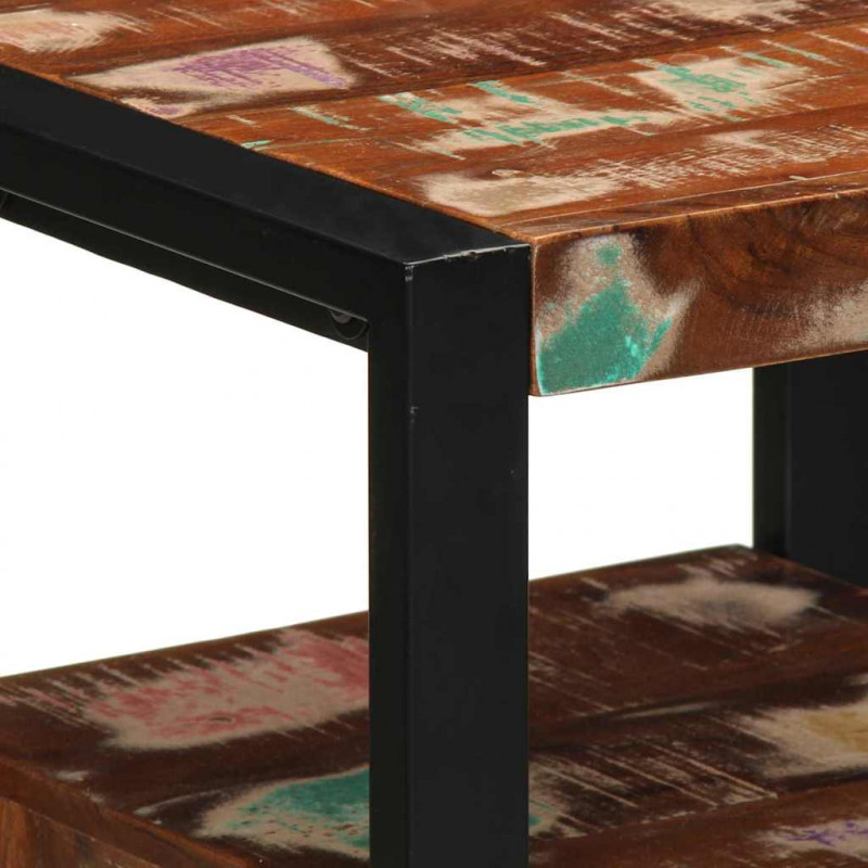 Zestaw mebli łazienkowych 4 pcs Lite Drewno Recyklingowe