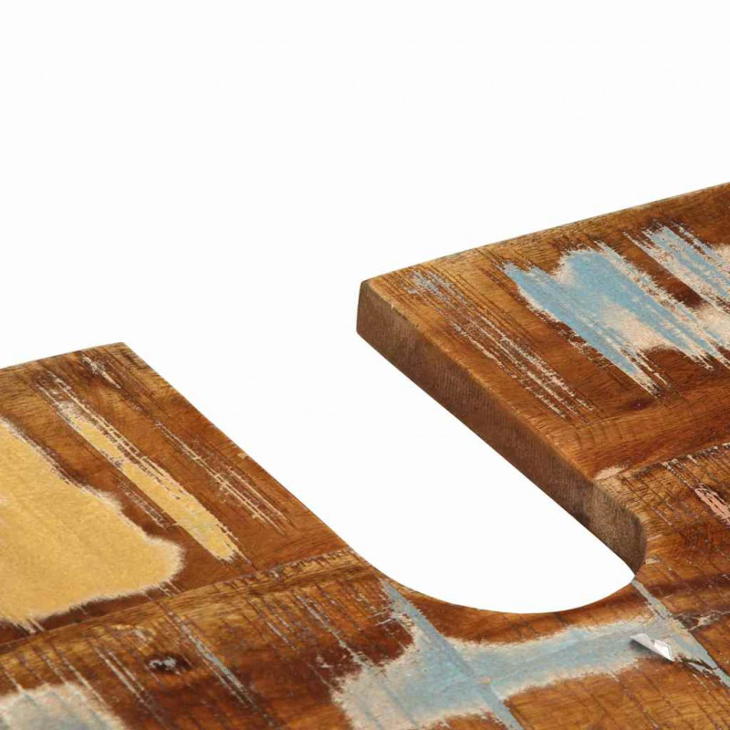 Zestaw mebli łazienkowych 4 pcs Lite Drewno Recyklingowe
