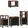 Zestaw mebli łazienkowych 4 pcs Lite Drewno Recyklingowe