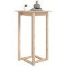 Stolik barowy, 60x60x110 cm, lite drewno sosnowe