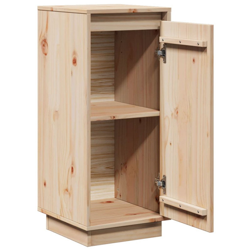 Szafki, 2 szt., 31,5 x 34 x 75 cm, lite drewno sosnowe